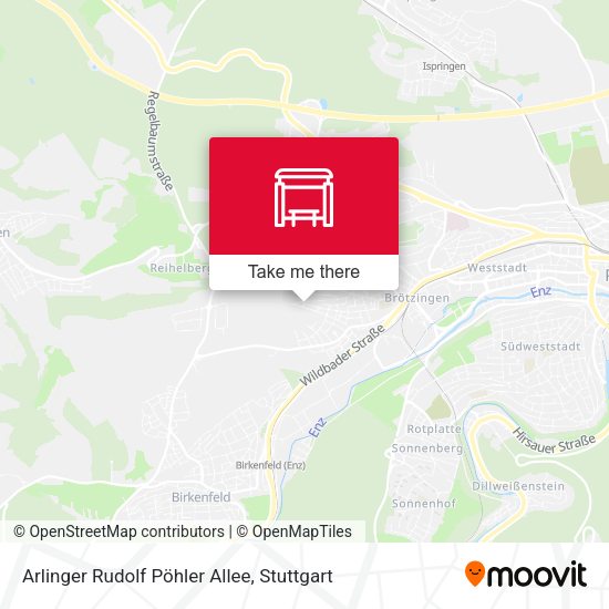 Arlinger Rudolf Pöhler Allee map