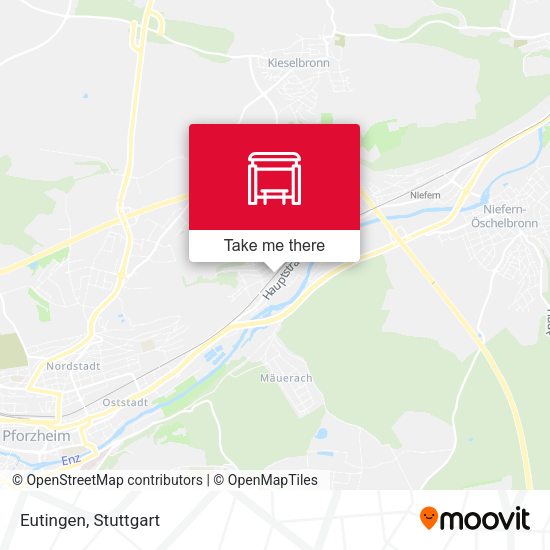 Карта Eutingen