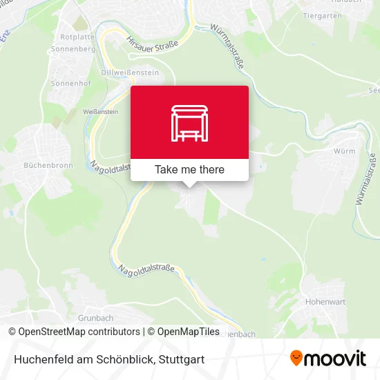 Карта Huchenfeld am Schönblick