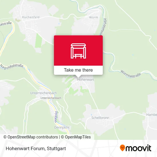 Карта Hohenwart Forum