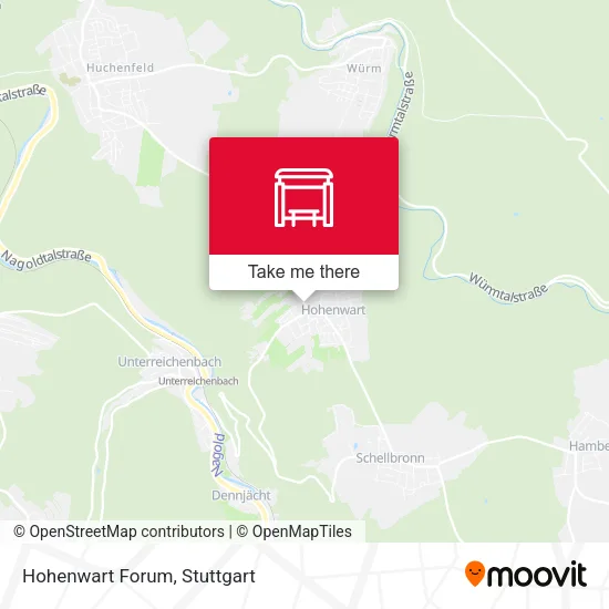 Карта Hohenwart Forum