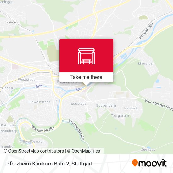 Pforzheim Klinikum Bstg 2 map