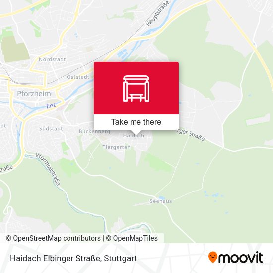 Haidach Elbinger Straße map