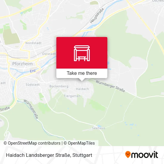 Карта Haidach Landsberger Straße