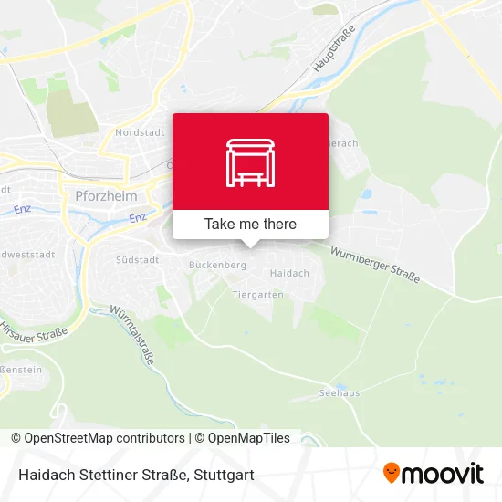 Карта Haidach Stettiner Straße