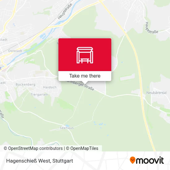 Карта Hagenschieß West
