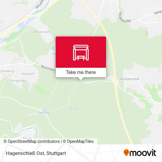 Hagenschieß Ost map