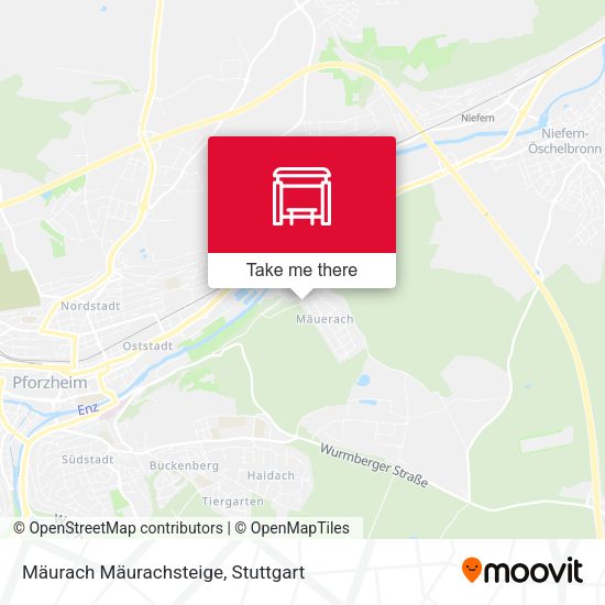 Карта Mäurach Mäurachsteige