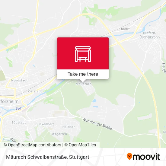 Карта Mäurach Schwalbenstraße