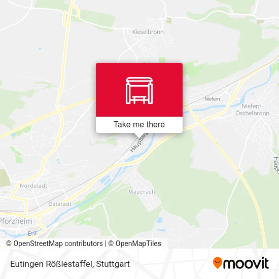 Карта Eutingen Rößlestaffel
