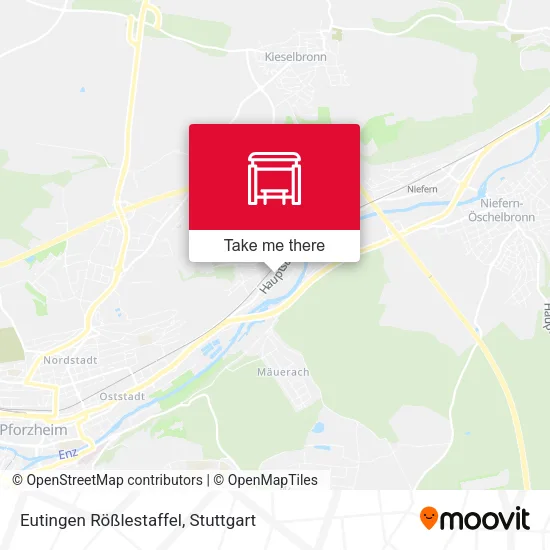 Карта Eutingen Rößlestaffel