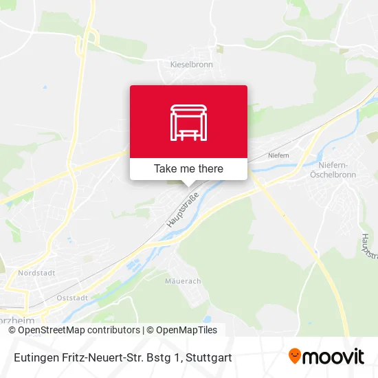 Карта Eutingen Fritz-Neuert-Str. Bstg 1