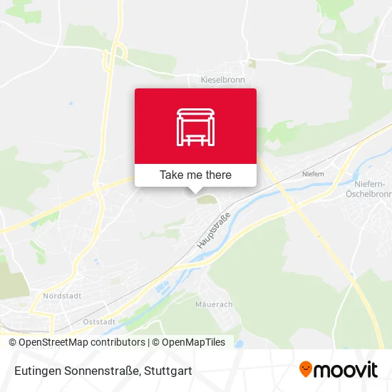 Карта Eutingen Sonnenstraße