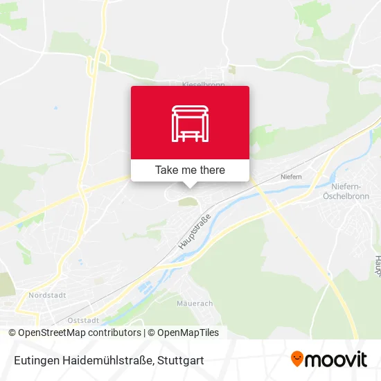 Карта Eutingen Haidemühlstraße