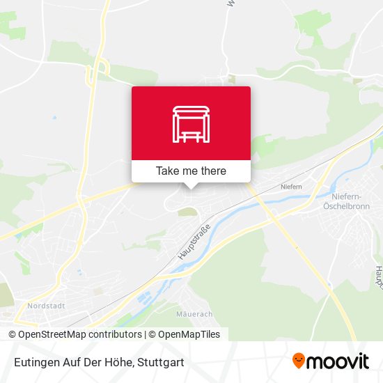 Карта Eutingen Auf Der Höhe