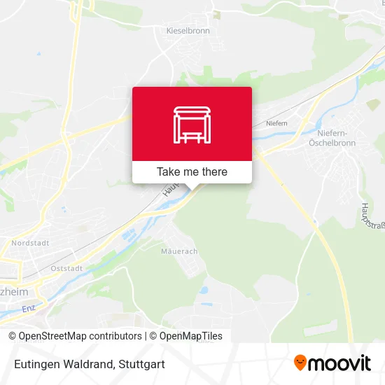 Карта Eutingen Waldrand