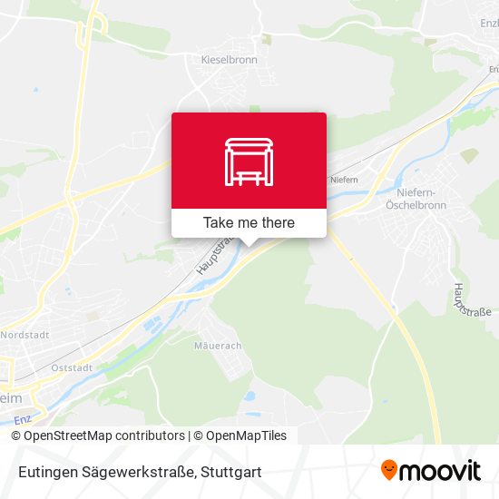 Eutingen Sägewerkstraße map
