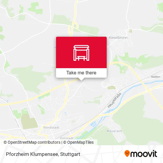 Карта Pforzheim Klumpensee