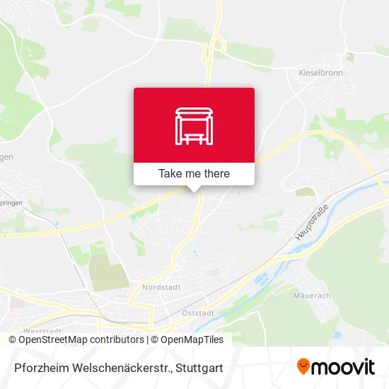 Карта Pforzheim Welschenäckerstr.