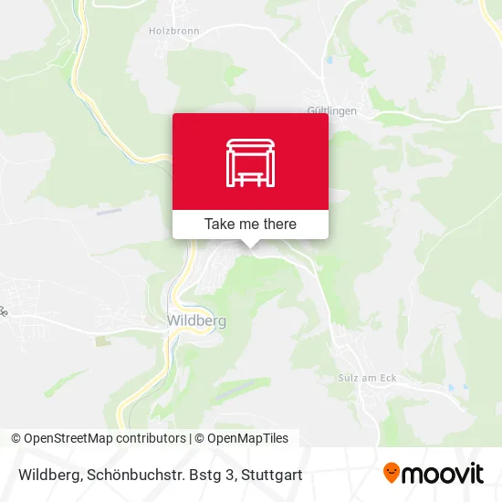 Карта Wildberg, Schönbuchstr. Bstg 3