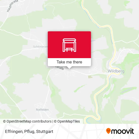 Карта Effringen, Pflug