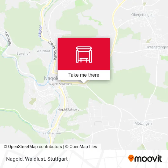 Карта Nagold, Waldlust