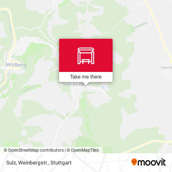 Sulz, Weinbergstr. map