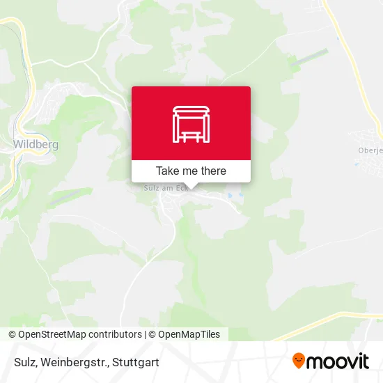 Карта Sulz, Weinbergstr.