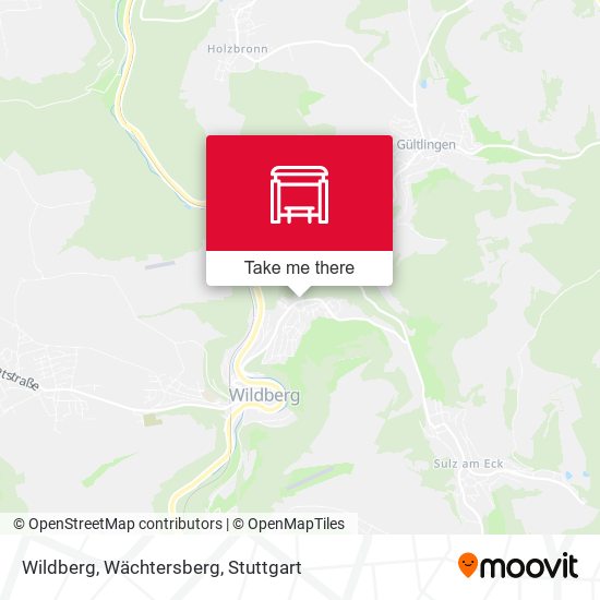 Wildberg, Wächtersberg map