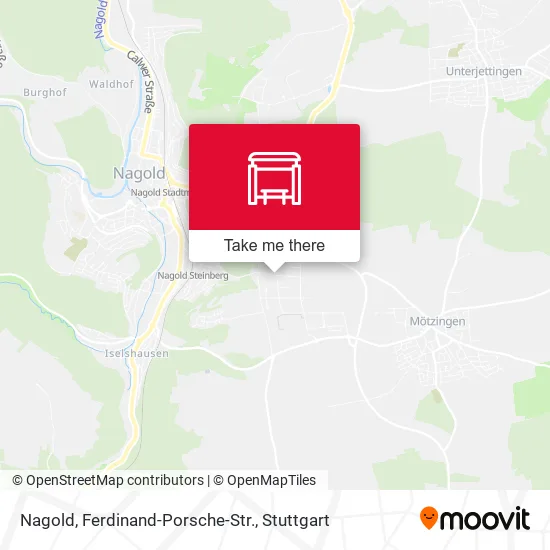 Карта Nagold, Ferdinand-Porsche-Str.