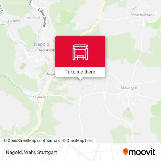 Карта Nagold, Wahr