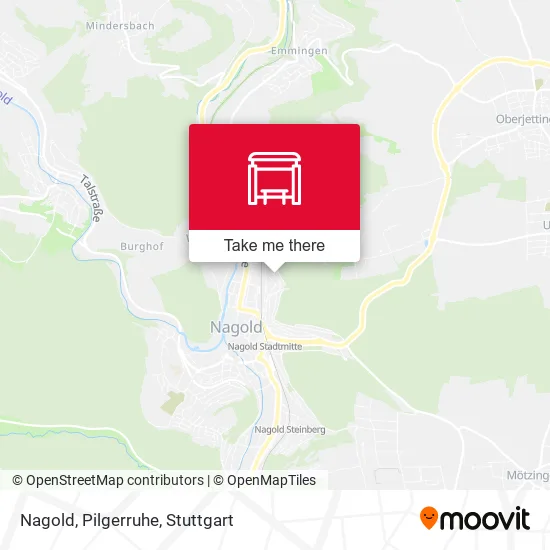 Карта Nagold, Pilgerruhe