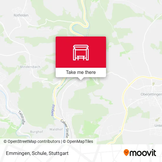 Карта Emmingen, Schule