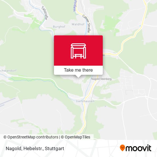 Nagold, Hebelstr. map