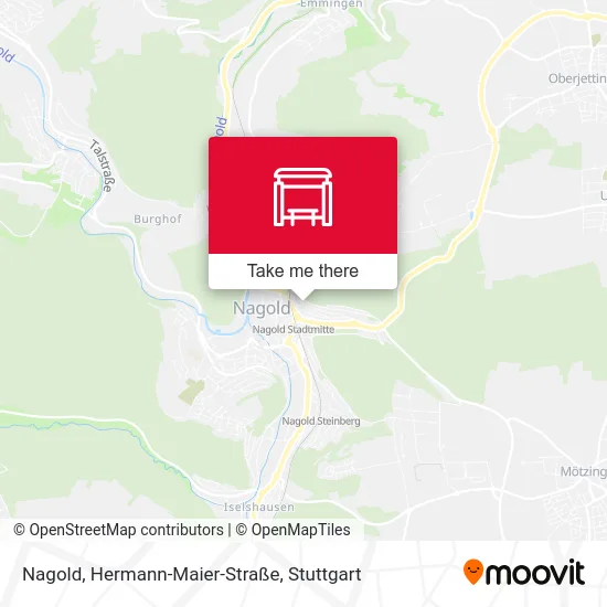 Карта Nagold, Hermann-Maier-Straße