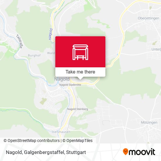 Nagold, Galgenbergstaffel map