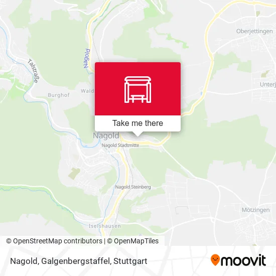 Карта Nagold, Galgenbergstaffel