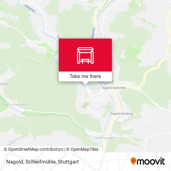 Карта Nagold, Schleifmühle