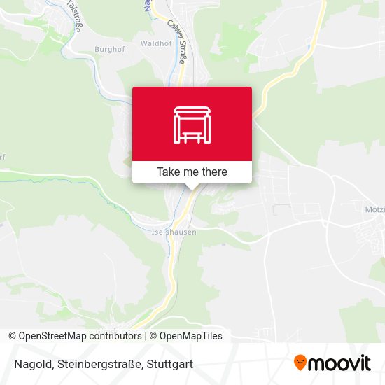 Карта Nagold, Steinbergstraße
