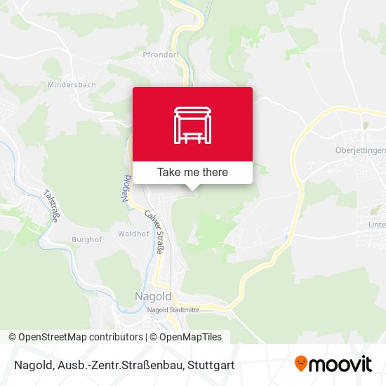 Nagold, Ausb.-Zentr.Straßenbau map