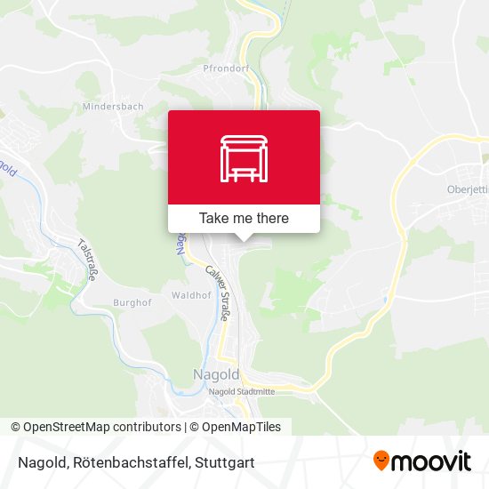 Nagold, Rötenbachstaffel map