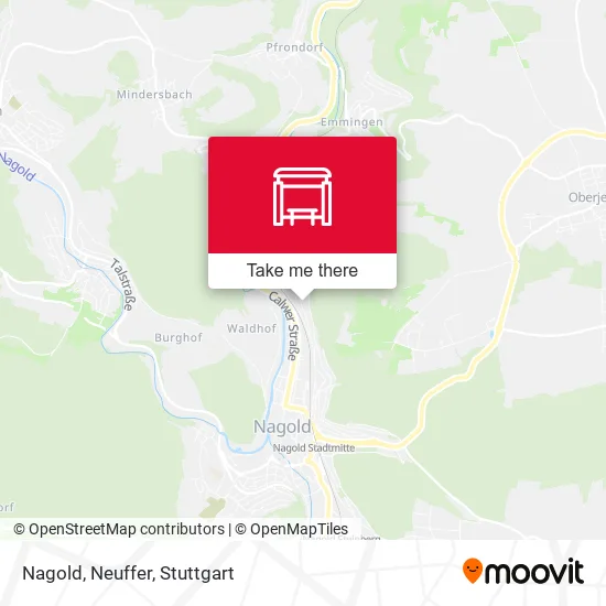 Карта Nagold, Neuffer