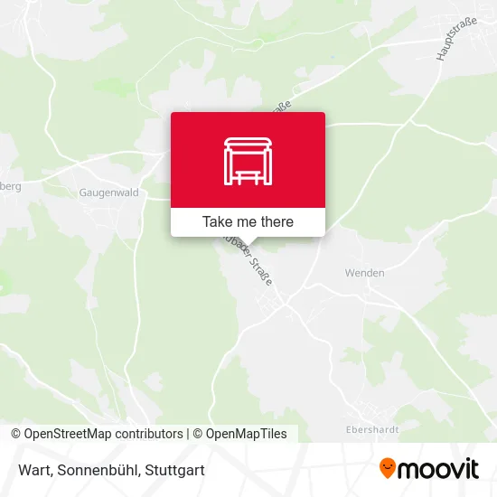 Карта Wart, Sonnenbühl