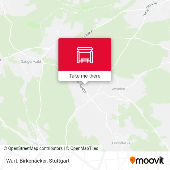 Карта Wart, Birkenäcker