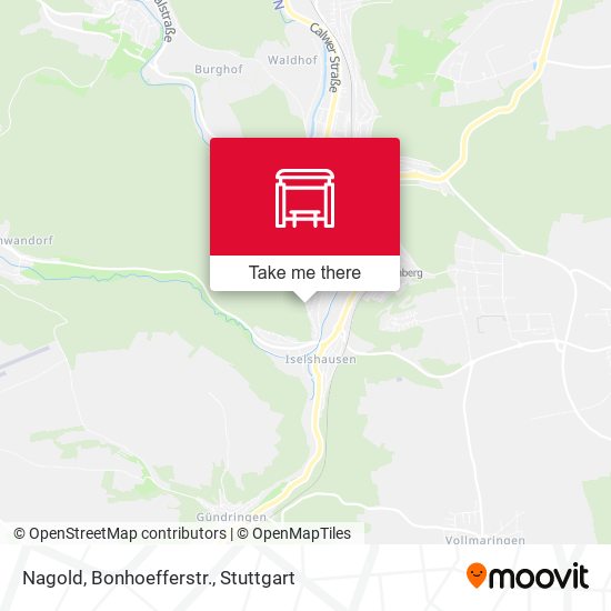 Карта Nagold, Bonhoefferstr.