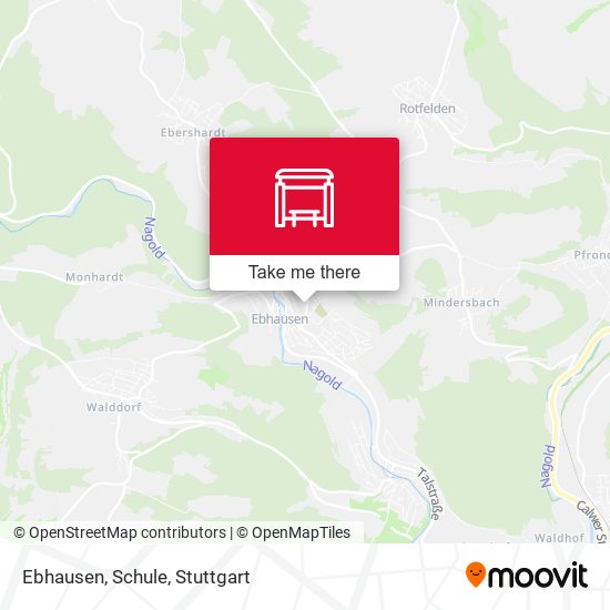 Ebhausen, Schule map