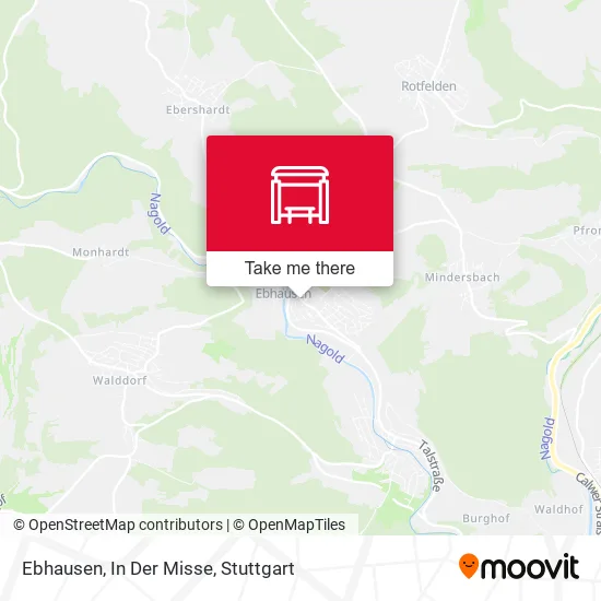 Карта Ebhausen, In Der Misse