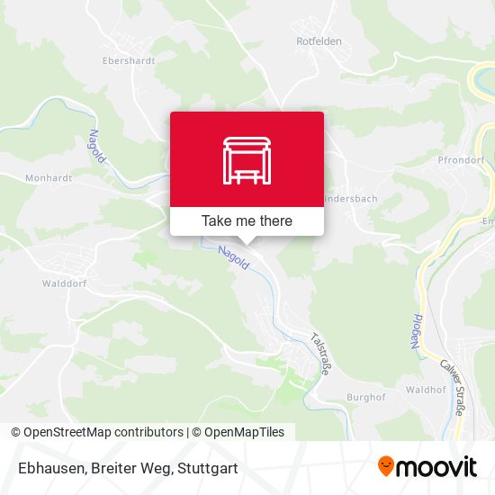 Ebhausen, Breiter Weg map