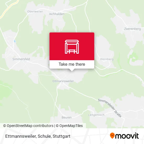 Карта Ettmannsweiler, Schule