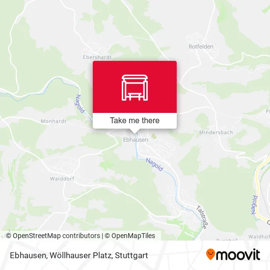 Карта Ebhausen, Wöllhauser Platz